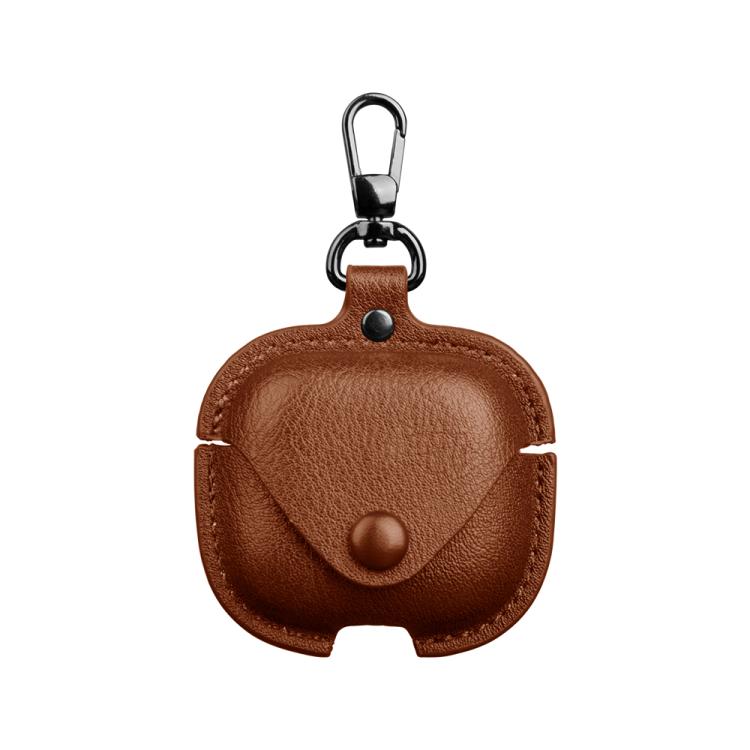 Business Leather Earphone Protective Case with Hook