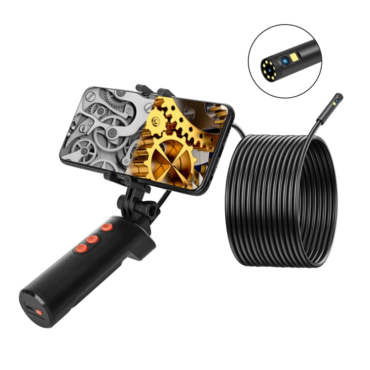 F280 8mm 1080P IP68 Waterproof Dual Camera WiFi Digital Endoscope, 2m Hard Cable, 5m Hard Cable, 10m Hard Cable