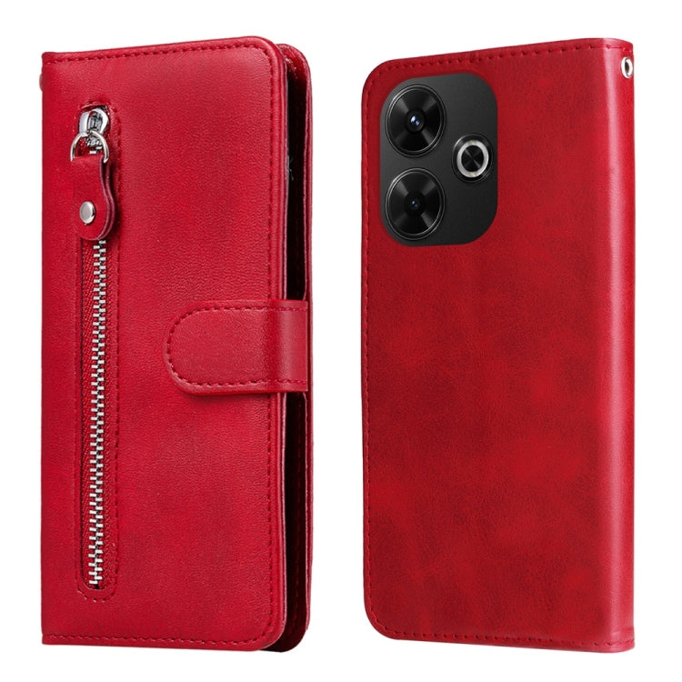 Fashion Calf Texture Zipper Leather Phone Case, For Redmi Note 14 4G 163.25mm Global, For Redmi Note 14 5G, For Redmi Note 14 Pro 5G / Note 14 Pro+ 5G, For Redmi 14C 4G, For Redmi K70 Ultra, For Redmi 13 4G / Redmi Note 13R