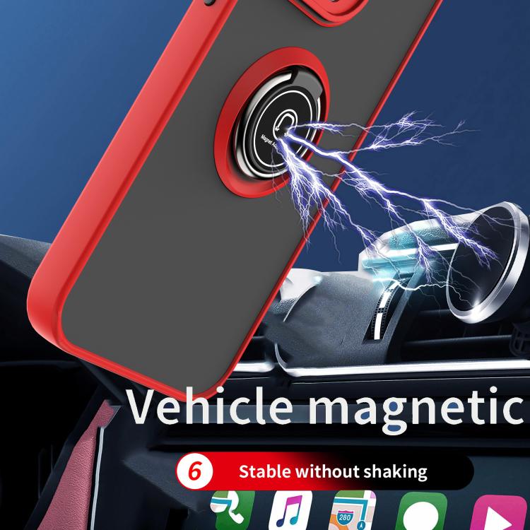 Q Shadow 1 Series TPU + PC Phone Case with Ring