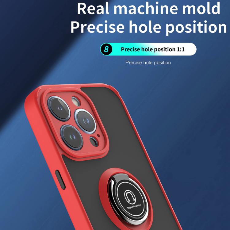 Q Shadow 1 Series TPU + PC Phone Case with Ring