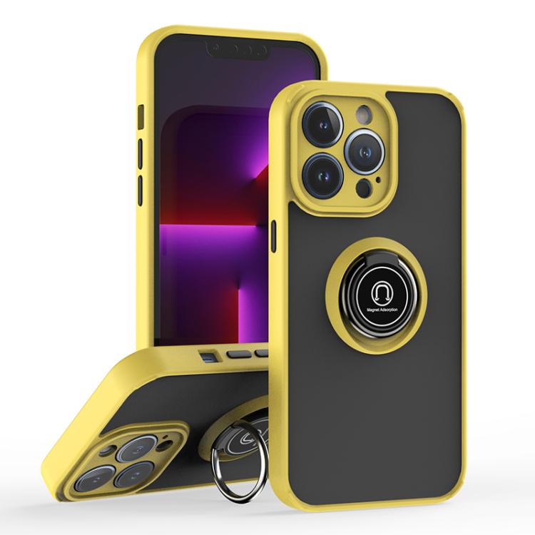 Q Shadow 1 Series TPU + PC Phone Case with Ring