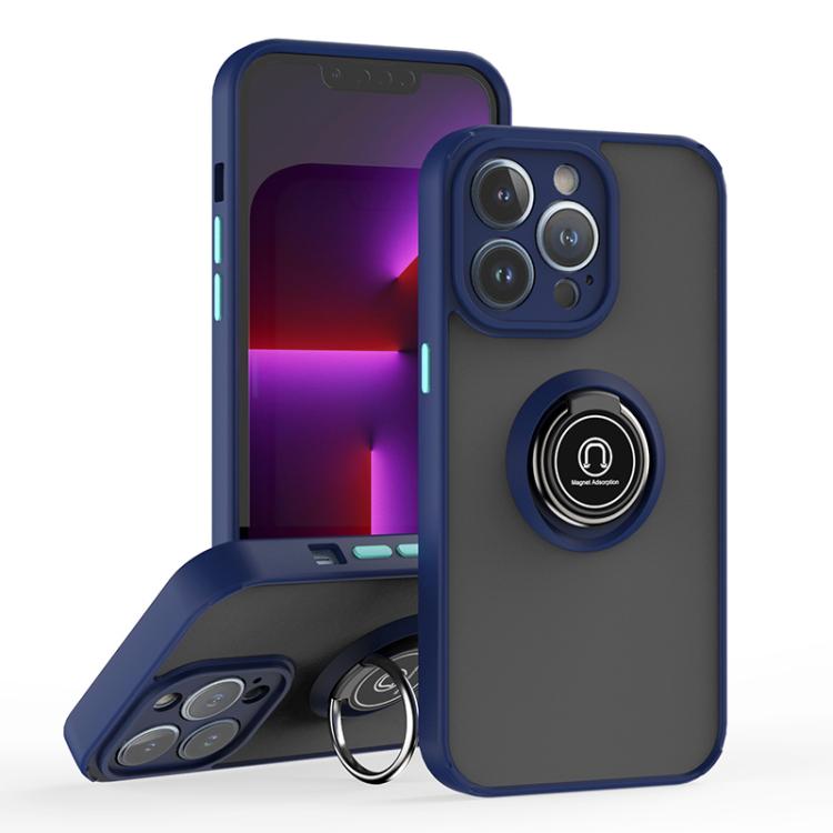 Q Shadow 1 Series TPU + PC Phone Case with Ring