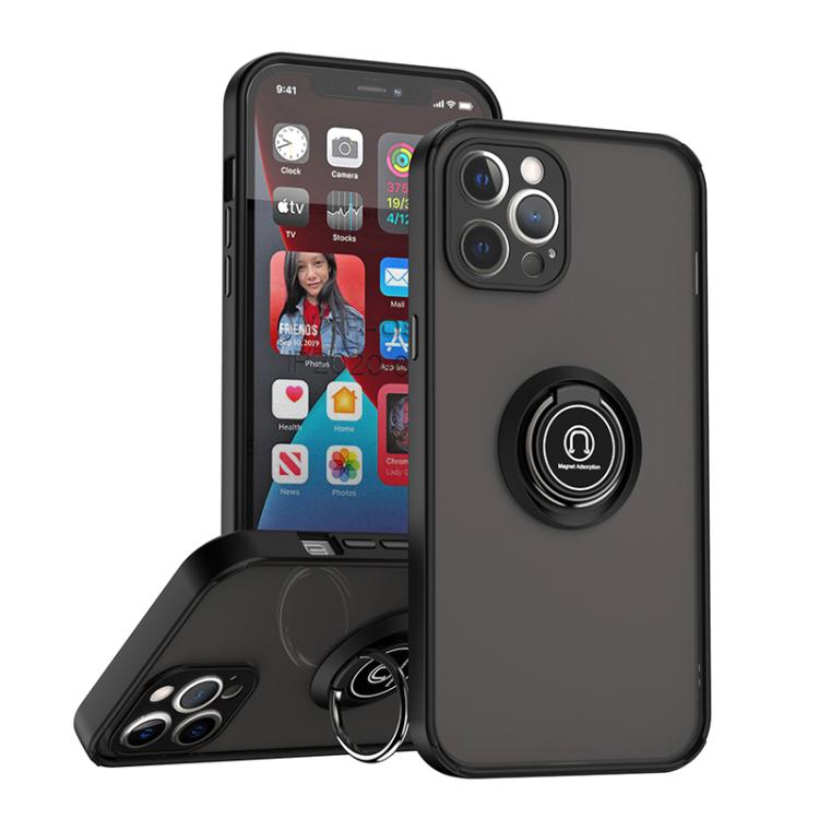 Q Shadow 1 Series TPU + PC Phone Case with Ring