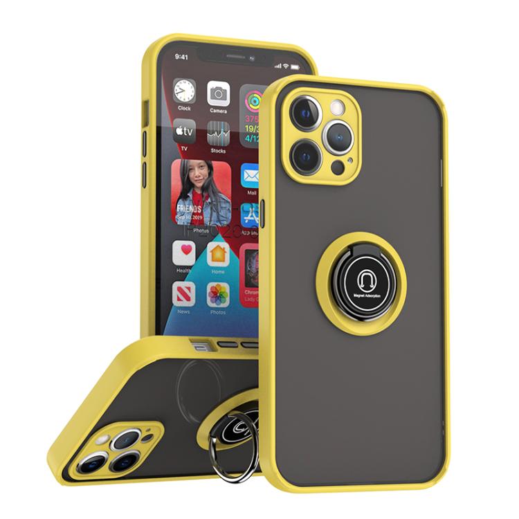 Q Shadow 1 Series TPU + PC Phone Case with Ring