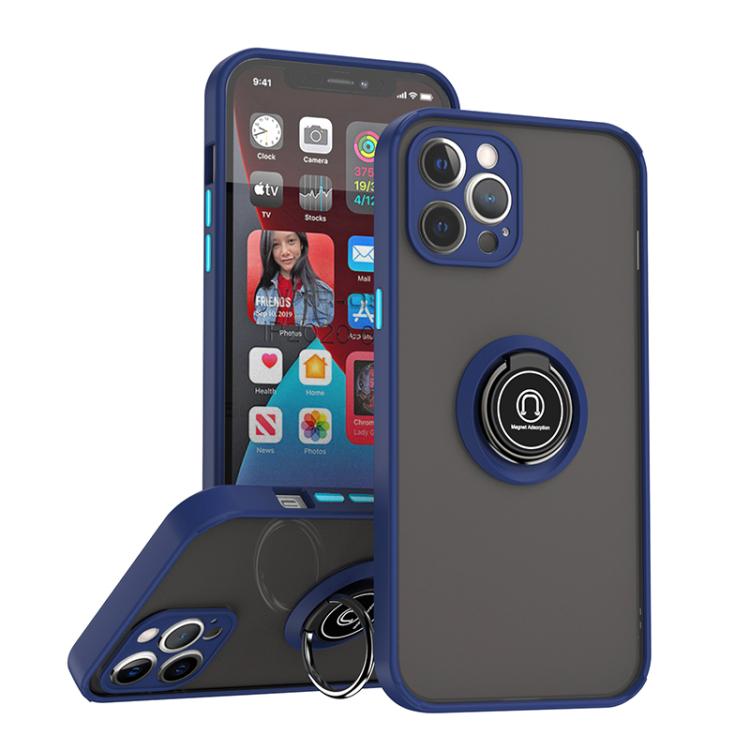 Q Shadow 1 Series TPU + PC Phone Case with Ring