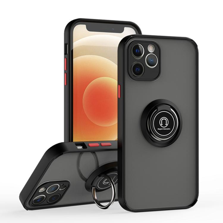 Q Shadow 1 Series TPU + PC Phone Case with Ring