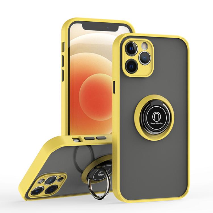Q Shadow 1 Series TPU + PC Phone Case with Ring