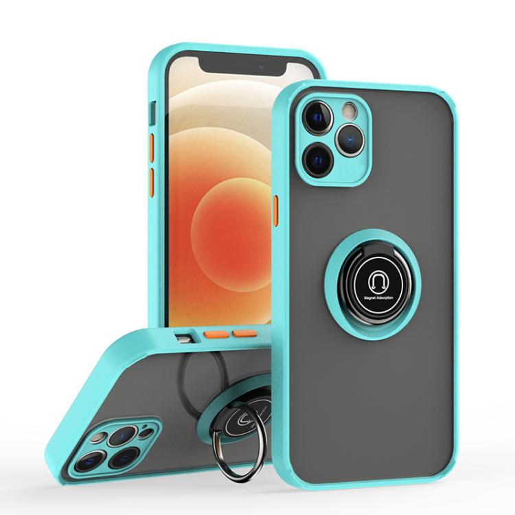Q Shadow 1 Series TPU + PC Phone Case with Ring