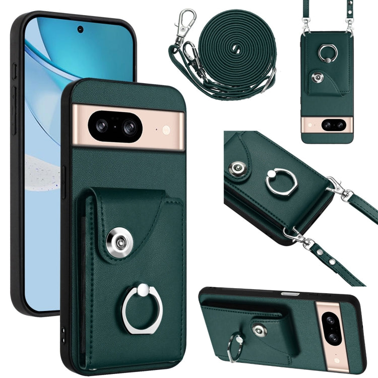 Organ Card Bag Ring Holder Phone Case with Long Lanyard, For Google Pixel 10 Pro XL, For Google Pixel 10 / 10 Pro, For Google Pixel 9 Pro XL, For Google Pixel 9 / 9 Pro, For Google Pixel 8a, For Google Pixel 8 Pro, For Google Pixel 8
