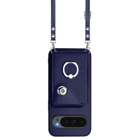 Organ Card Bag Ring Holder Phone Case with Long Lanyard, For Google Pixel 10 Pro XL, For Google Pixel 10 / 10 Pro, For Google Pixel 9 Pro XL, For Google Pixel 9 / 9 Pro, For Google Pixel 8a, For Google Pixel 8 Pro, For Google Pixel 8