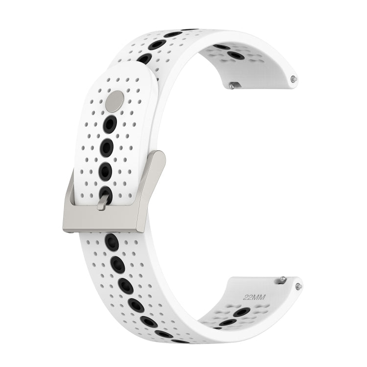 Colorful Hole Silicone Watch Band, For Suunto Run / Race S