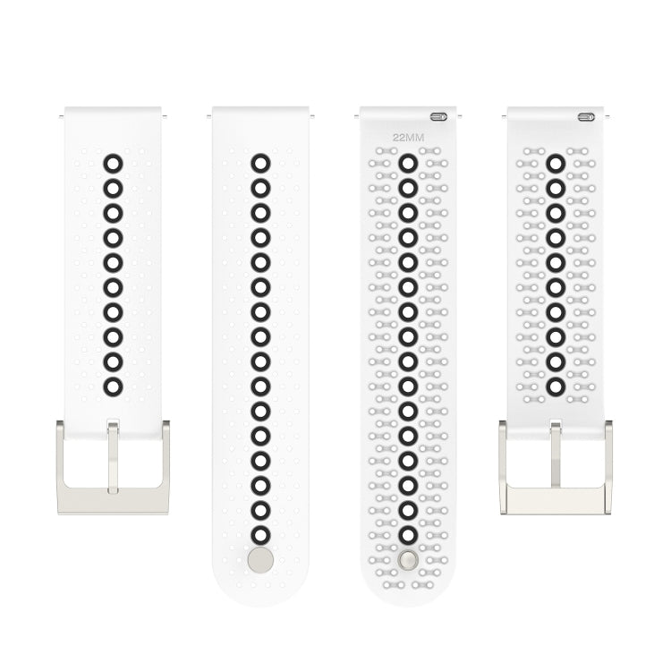 Colorful Hole Silicone Watch Band, For Suunto Run / Race S
