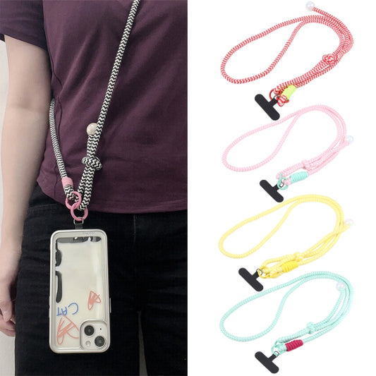 Mobile Phone Anti-lost Big Bead Nylon Long Lanyard