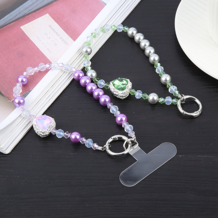Mobile Phone Anti-lost Big Love Short Bead Chain