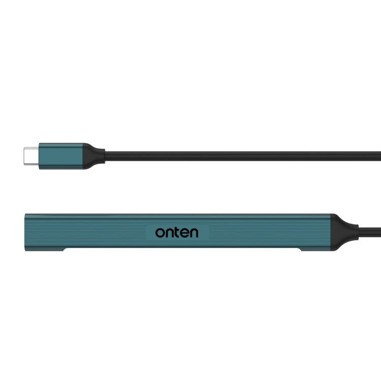 Onten UC972C 7 in 1 USB-C / Type-C to USB3.0 + USB2.0x2 + Type-Cx4 HUB Docking Station, UC972C