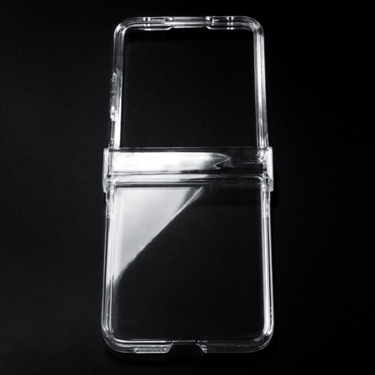 Three Parts Full Coverage PC Transparent Phone Case, For Xiaomi Mix Flip 2, For Xiaomi Mix Flip