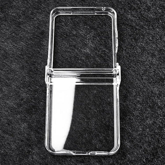 Three Parts Full Coverage PC Transparent Phone Case, For Xiaomi Mix Flip 2, For Xiaomi Mix Flip