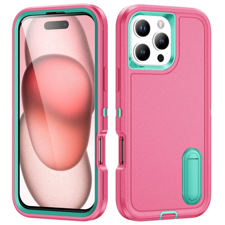 Rugged PC + Silicone Phone Case with Holder