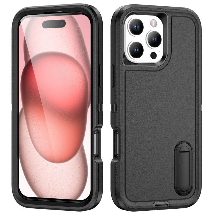 Rugged PC + Silicone Phone Case with Holder