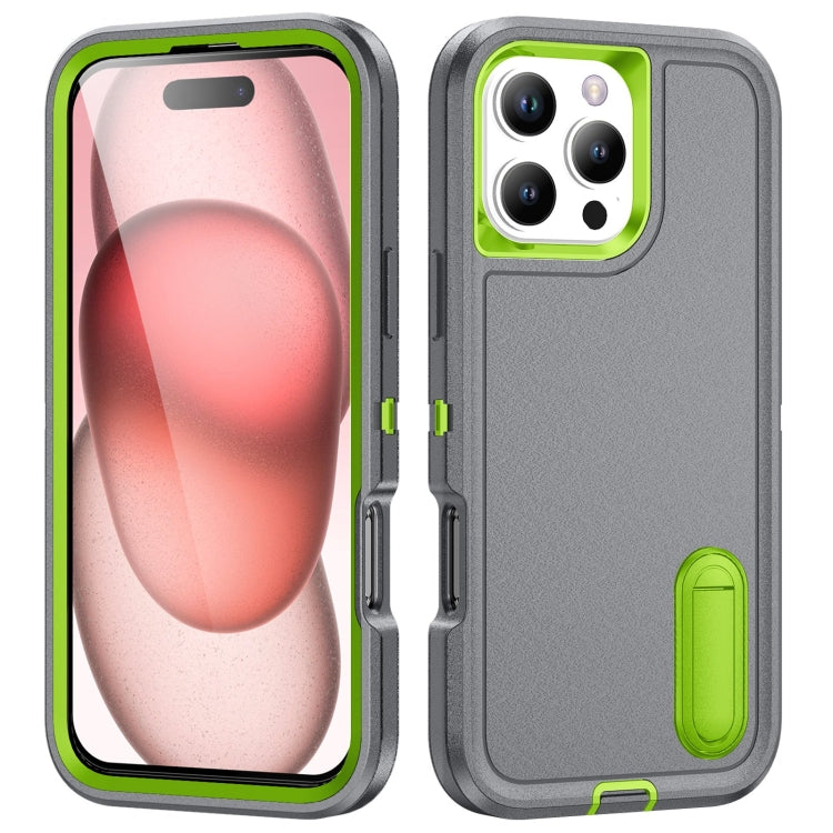 Rugged PC + Silicone Phone Case with Holder