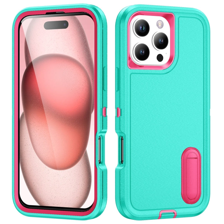Rugged PC + Silicone Phone Case with Holder