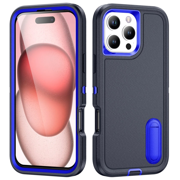 Rugged PC + Silicone Phone Case with Holder