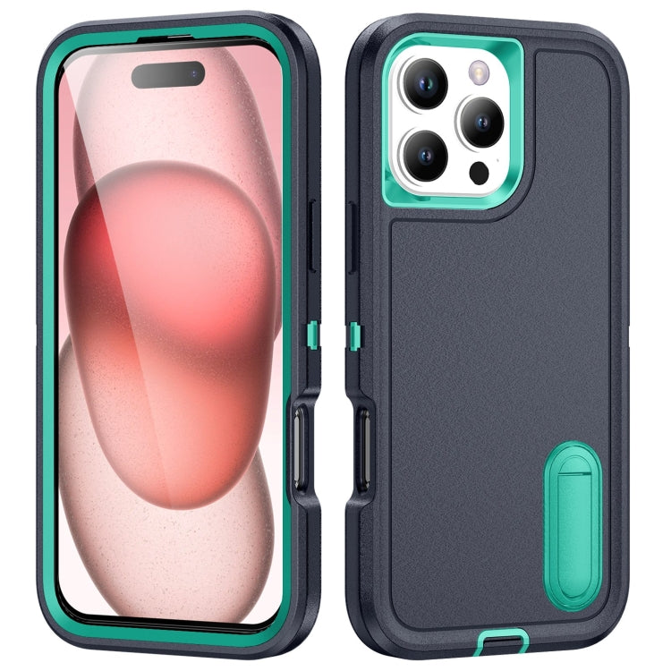 Rugged PC + Silicone Phone Case with Holder