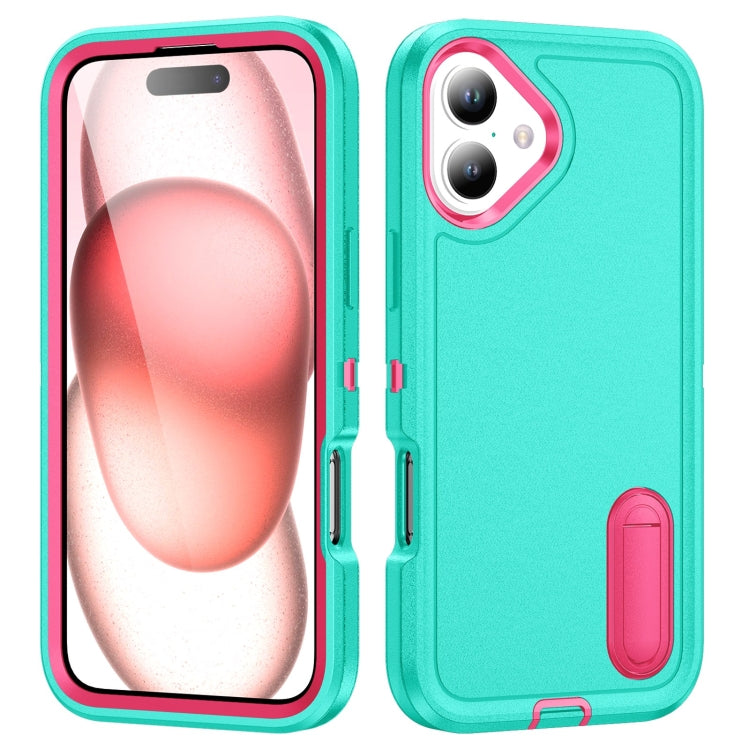 Rugged PC + Silicone Phone Case with Holder