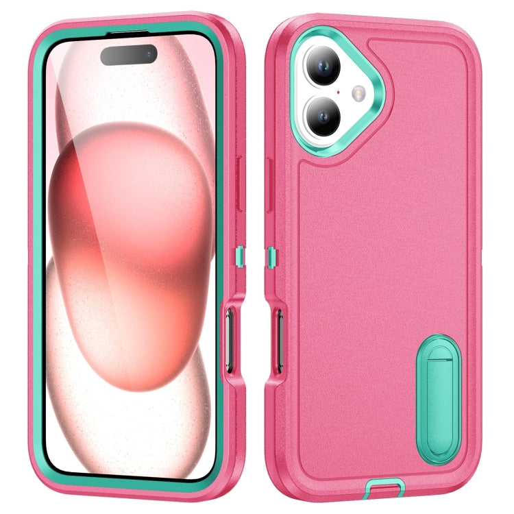 Rugged PC + Silicone Phone Case with Holder