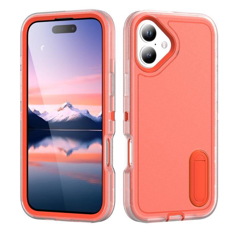 Rugged PC + Silicone Phone Case with Holder