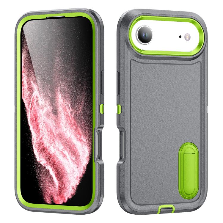 Rugged PC + Silicone Phone Case with Holder
