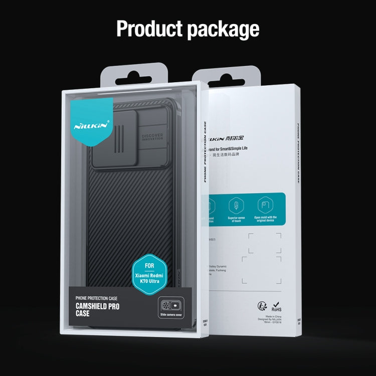 NILLKIN CamShield Pro PC Phone Case, For Redmi K70 Ultra