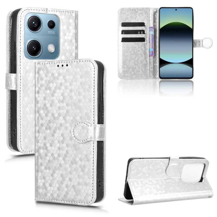 Handyhülle aus Leder mit Wabenpunkt-Textur, für Redmi A7 Pro 171mm / Poco C85x 5G, für Redmi 15a 5G / R70 5G / R70m 5G, für Redmi Turbo 5 Max 5G / Poco X8 Pro Max 5G, für Redmi Note 15 5G / 4G 164mm / Poco M8 5G, für Redmi K90 Pro Max 5G / Poco F8 Ultra