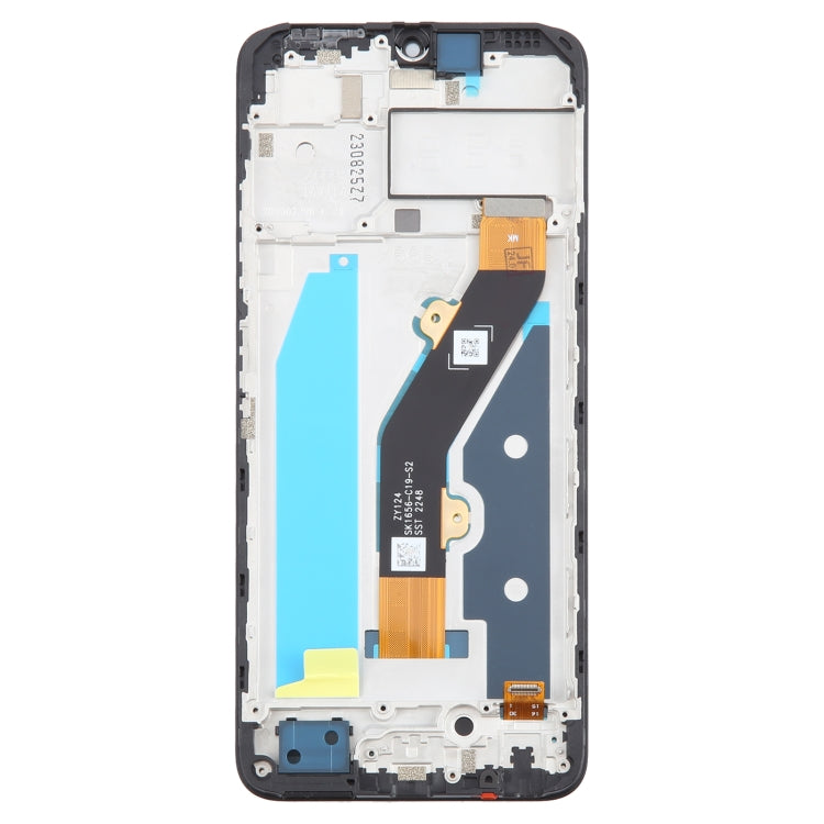 Digitalizador de pantalla LCD OEM con marco completo para Infinix Hot 30i X669