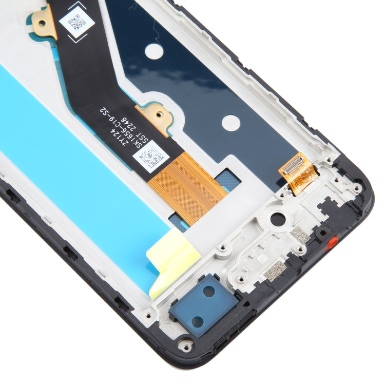 Digitalizador de pantalla LCD OEM con marco completo para Infinix Hot 30i X669