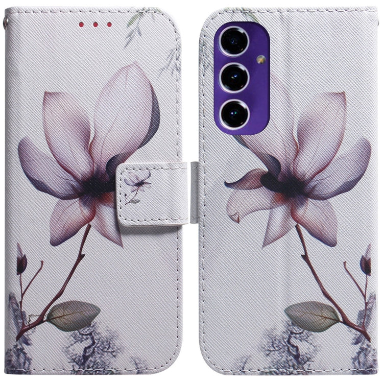Coloured Drawing Flip Leather Phone Case, For Galaxy A57 5G, For Galaxy A37 5G / A36 5G, For Galaxy A27 5G, For Galaxy A07 4G / A06 4G / 5G, For Galaxy A36 5G / A56 5G, For Galaxy A26 5G, For Galaxy A16 5G