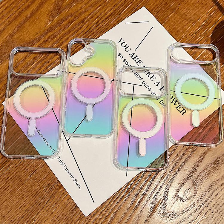Gradient Color MagSafe Airbag Full Coverage Phone Case