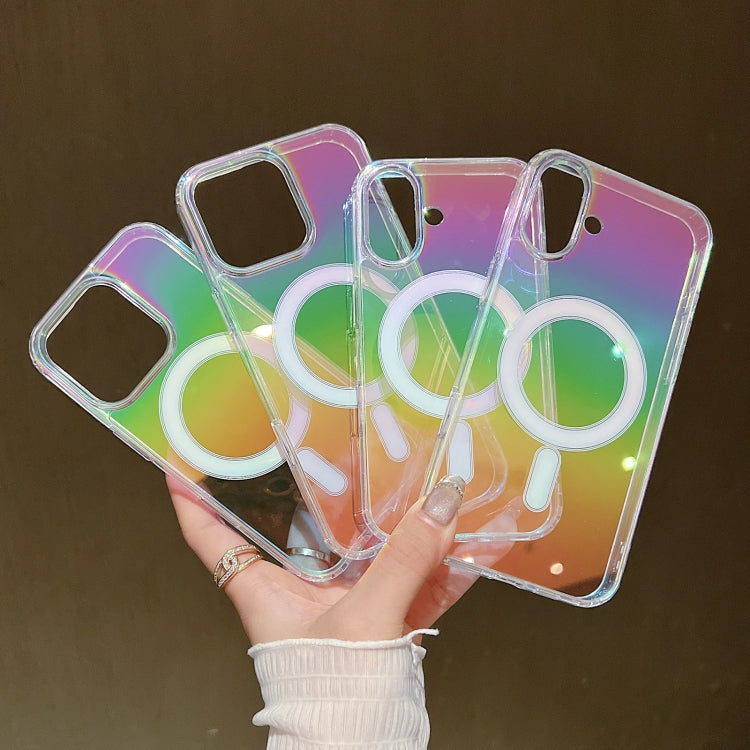 Gradient Color MagSafe Airbag Full Coverage Phone Case, For iPhone 18 Pro, For iPhone 18 Pro Max, For iPhone 16e / 17e, For iPhone 17 Pro Max, For iPhone 17 Pro, For iPhone 17, For iPhone Air, For iPhone 16 Pro Max, For iPhone 16 Pro, For iPhone 16 Plu...