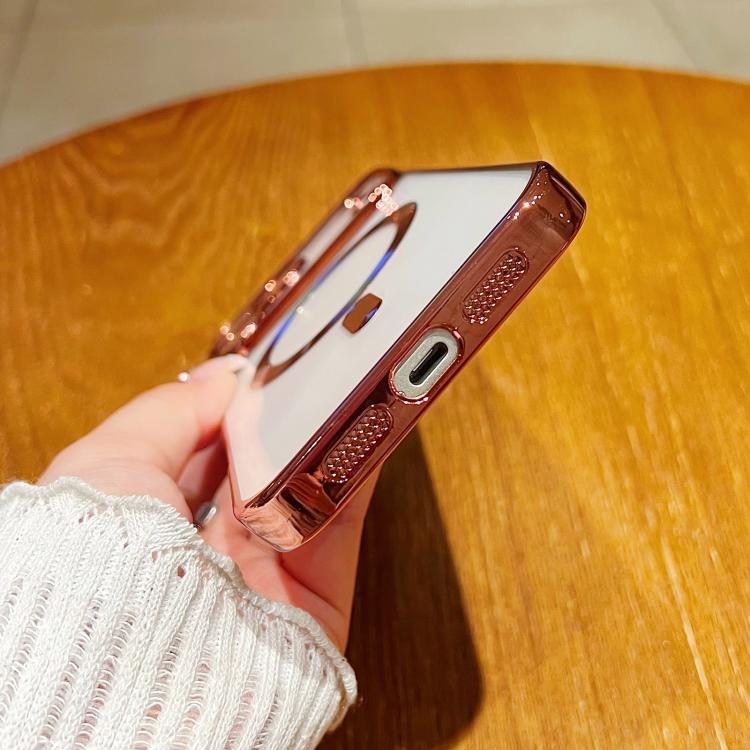 Electroplating MagSafe Phone Case, For iPhone 18, For iPhone 18 Pro, For iPhone 18 Pro Max, For iPhone 17e / 16e, For iPhone 17 Pro Max, For iPhone 17 Pro, For iPhone 17, For iPhone Air