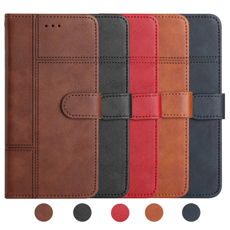 Cowhide Texture Stitching Leather Phone Case, For iPhone 18 Pro / 17 Pro, For iPhone 18 Pro Max / 17 Pro Max, For iPhone 17, For iPhone 17 Air, For iPhone 16 Pro Max, For iPhone 16 Pro, For iPhone 16 Plus, For iPhone 16