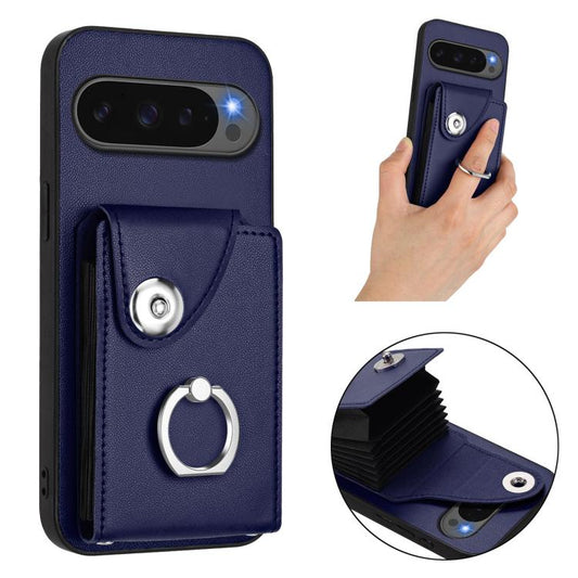 Organ Card Bag Ring Holder Phone Case, For Google Pixel 10 Pro XL, For Google Pixel 10 / 10 Pro, For Google Pixel 9 Pro XL, For Google Pixel 9 / 9 Pro, For Google Pixel 8a, For Google Pixel 8 Pro, For Google Pixel 8