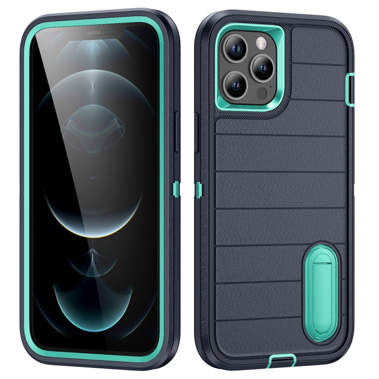 Defender Gen2 Rugged PC + Silicone Phone Case with Holder, For iPhone 12 Pro, For iPhone 11