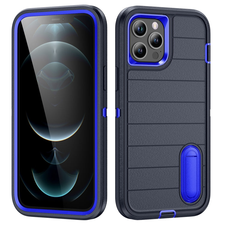 Defender Gen2 Rugged PC + Silicone Phone Case with Holder, For iPhone 12 Pro, For iPhone 11