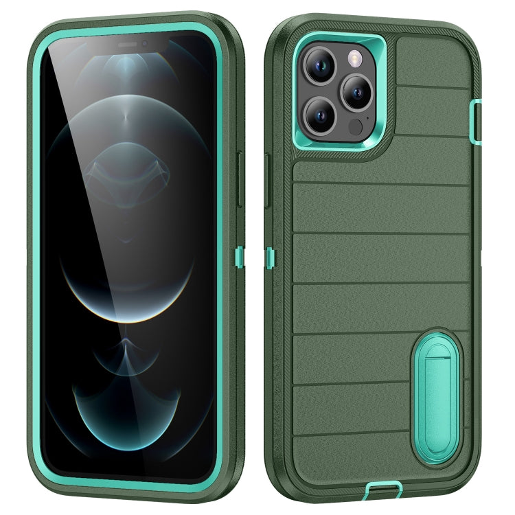 Defender Gen2 Rugged PC + Silicone Phone Case with Holder, For iPhone 12 Pro, For iPhone 11