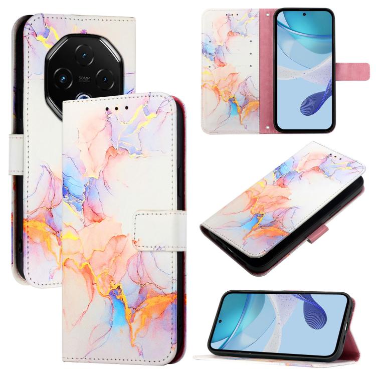 PT003 Marble Pattern Flip Leather Phone Case