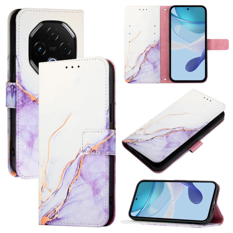 PT003 Marble Pattern Flip Leather Phone Case