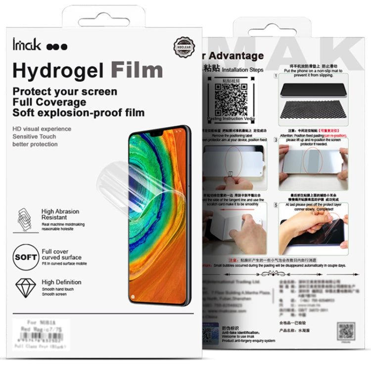 imak 4th Generation Full Coverage Screen Hydrogel Film Protector, For iPhone 16e / 17e, For iPhone 17 Pro Max, For iPhone 17 Pro / 17, For iPhone Air, For iPhone 16 Pro Max, For iPhone 16 Pro, For iPhone 16 Plus, For iPhone 16