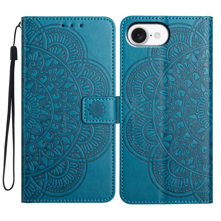 Flower Embossed Leather Phone Case