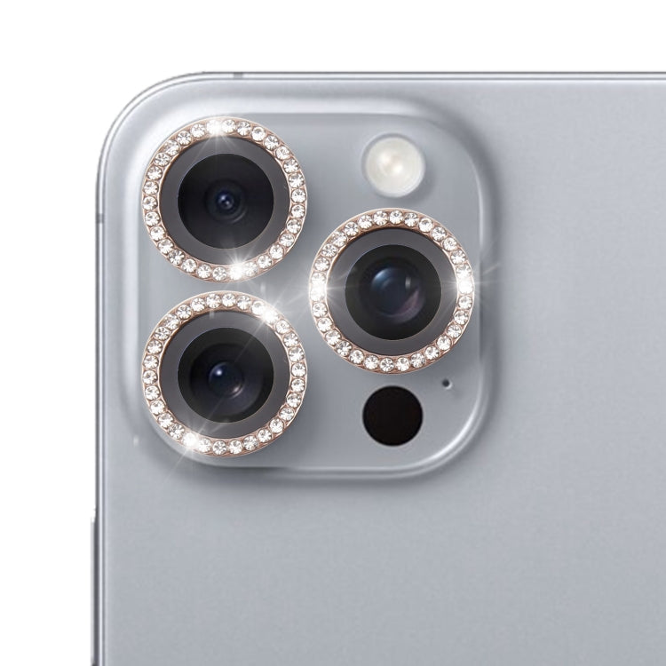 9H Point Drill Camera Lens Protector Ring, For iPhone 16 Pro / 16 Pro Max